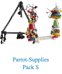 2 X Giant Parrot Toys - Pack S - RRP £53.98